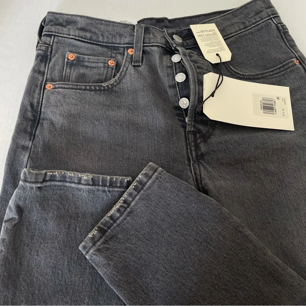 Levi's Premium 501 Skinny Leg High Rise Denim Jeans 25x30 NWT